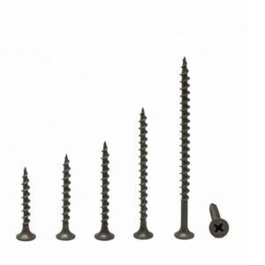 Tornillo Negro para MDF
